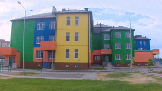 В Астрахани на улице Мичурина готовят к открытию новый детский сад