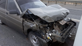 В Астраханской области из-за пылевой бури в ДТП пострадал мужчина