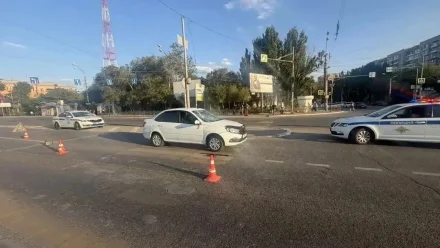 В Астрахани на улице Савушкина сбили пешехода 