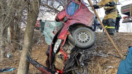 В Астраханской области в ДТП погибли два человека и один пострадал