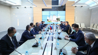 В Астрахани Игорь Бабушкин встретился с делегацией Азербайджана