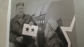 В Астрахани появились граффити, посвящённые фильму «В бой идут одни «старики»