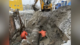 На финишной прямой – ликвидация аварии на магистральном водоводе Астрахани