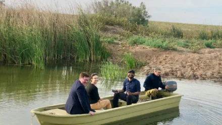 Велопутешественник из Индии приехал в Астрахань и побывал в дельте Волги 
