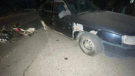 В Астраханской области 16-летний водитель мопеда попал в больницу в результате ДТП