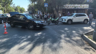 В Астрахани ещё один подросток на мотоцикле попал в ДТП