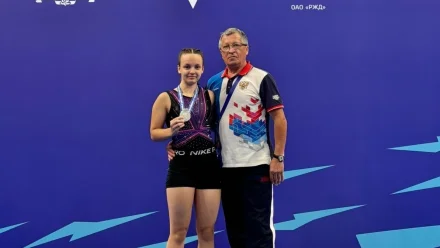 Астраханская батутистка выиграла серебро на чемпионате России