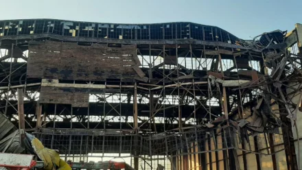 В Астрахани завершено расследование дела по факту обрушения кровли ангара