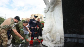 В Астрахани прошёл митинг в честь Дня ветеранов боевых действий