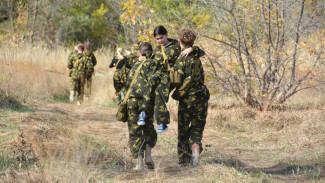 В Астрахани провели военно-спортивную игру "Зарница"