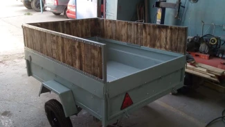 Астраханцы отправили автоприцеп в зону СВО 