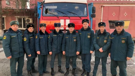 В Астрахани при пожаре на улице Софьи Перовской пострадал мужчина