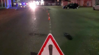 В Астраханской области водитель иномарки сбил велосипедиста