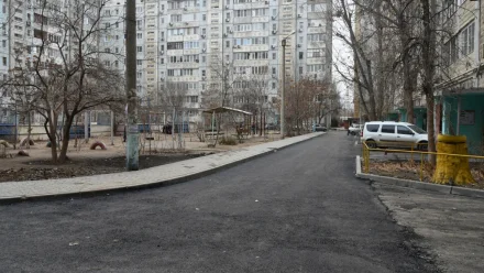В Астрахани подходит к концу капитальный ремонт дворов 