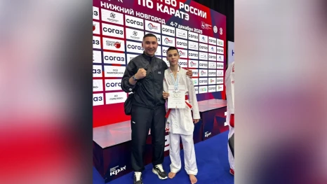 Астраханский каратист стал серебряным призёром первенства России