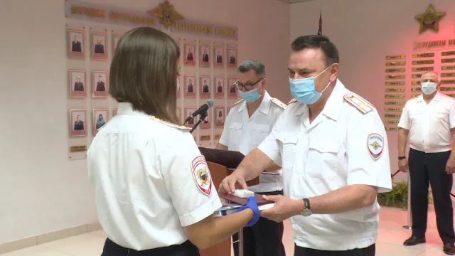 Ряды астраханской полиции пополнились новобранцами