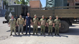 Из Астрахани отправили очередную гумпомощь бойцам СВО