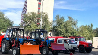 В Астрахани лесхозы получили новую технику для тушения пожаров