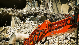 В Советском районе Астрахани снесли аварийный дом