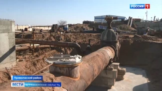 Зампред правительства Астраханской области Михаил Богомолов проверил ход ремонта на Северных очистных сооружениях