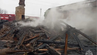 В Астраханской области на пожаре пострадал мужчина