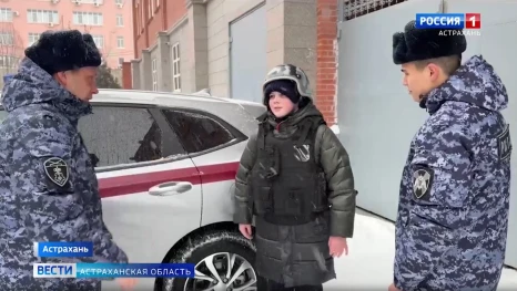 Астраханские росгвардейцы приняли участие в «Ёлке желаний»