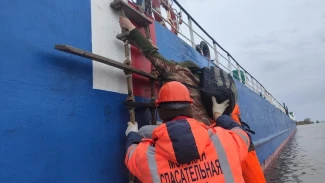 В Астраханской области экстренно эвакуировали моряка с танкера
