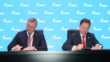 Игорь Бабушкин и Алексей Миллер подписали соглашение о развитии рынка газомоторного топлива