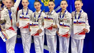 Астраханские гимнастки выиграли серебро и бронзу первенства ЮФО и СКФО