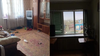 В Астрахани маленькие дети остались запертыми в квартире 