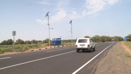 Участок дороги «Астрахань – Зеленга» отремонтировали с опережением графика