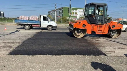 В Лиманском районе Астраханской области начался ямочный ремонт