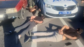 В Астрахани полицейские задержали дорожных хулиганов