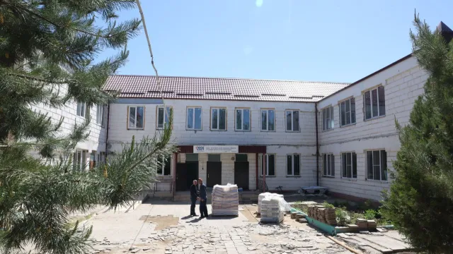 Под Астраханью в селе Началово начали капремонт детского сада