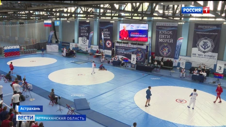 В Астрахани прошли Всероссийские соревнования по самбо "Кубок пяти морей на призы Росрыболовства"