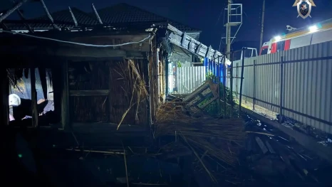 На пожаре на улице Саранская в Астрахани погиб мужчина