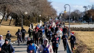 Астраханцев и гостей города 1 января приглашают на новогоднюю пробежку 