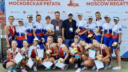 Астраханские гребцы завоевали медали на международной московской регате