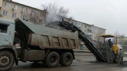 В Астрахани отремонтировали 6 улиц с помощью литого асфальта 