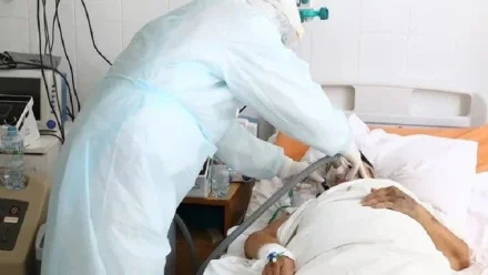 В Астраханской области наблюдается высокий уровень госпитализации больных коронавирусом