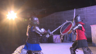 В Астраханском театре оперы и балета воссоздали бой времён Александра Невского