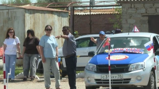 Под Астраханью прошёл конкурс среди автоледи