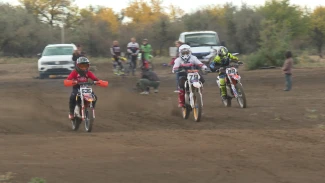 Под Астраханью открыли специальный полигон для юных питбайкеров