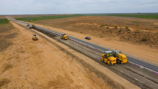 В Астраханской области отремонтируют 13 км федеральной трассы