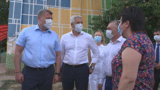 Игорь Бабушкин посетил соцобъекты Трусовского района Астрахани