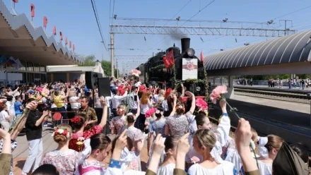 В Астраханскую область прибудет ретропоезд «Воинский эшелон»