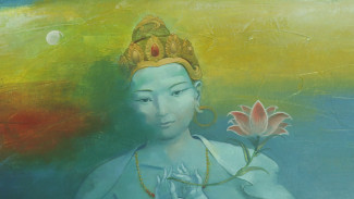 В Астрахани открылась выставка художника из Калмыкии