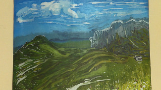 В Астрахани открылась выставка работ в технике батика