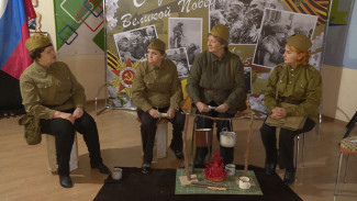 Астраханские пенсионеры посвятили спектакль 75-летию Победы