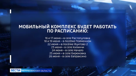 В Приволжский район Астраханской области прибудет поезд здоровья